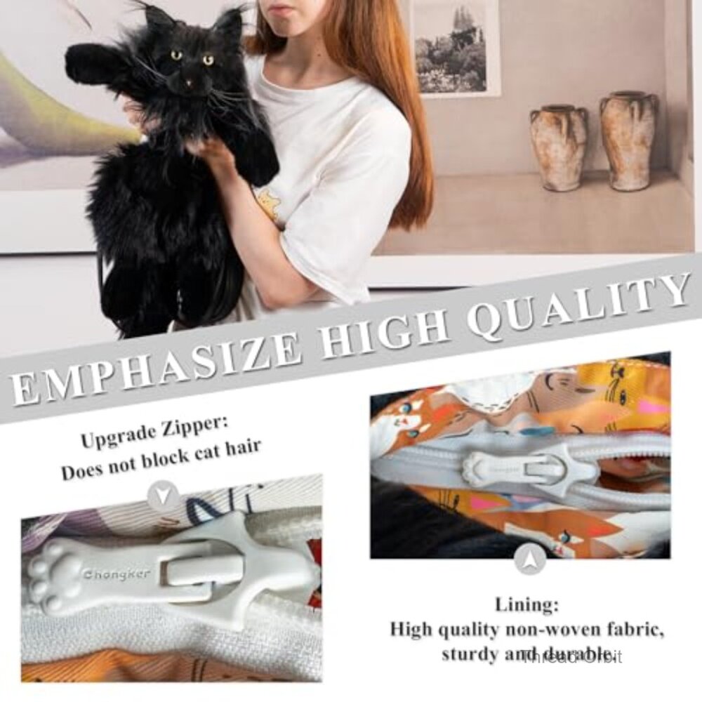 Cat Shaped Plush Backpack With Adjustable Straps,… - image 5